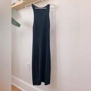 kit and ace black racer back dress